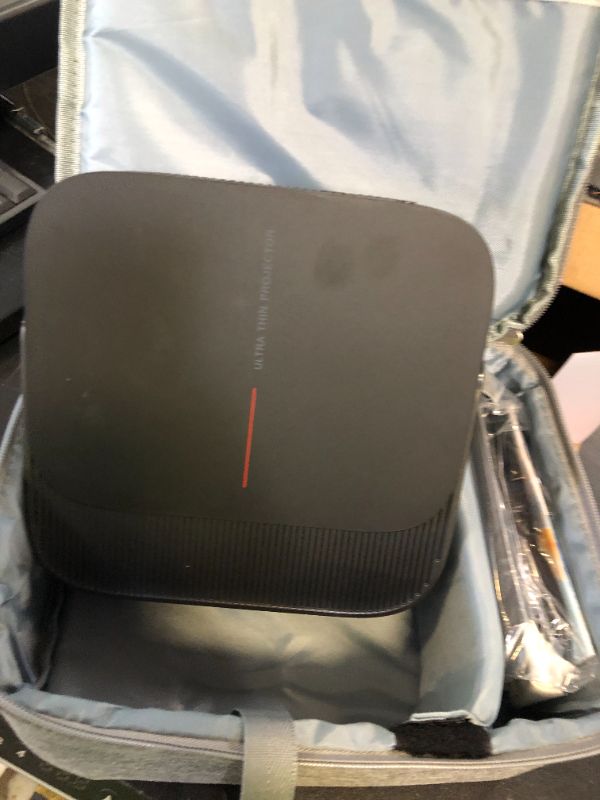 Photo 1 of [2025 Netflix-Official | 386+ Built-in Apps] DBPOWER E2 Smart Projector with WiFi and Bluetooth, Mini Projector 4K Support with Netflix, Youtube, Disney+, Hulu, Max, Crunchyroll w Portable Case