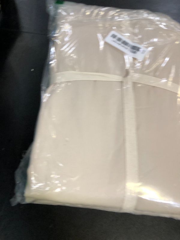 Photo 1 of Shilucheng 100% Viscose Derived from Bamboo_ Sheets Queen Size 4pcs - Ultra Cooling & Silky Soft Bed Sheets, 16" Deep Pocket, Perfect for Hot Sleepers, Hotel Bedding Sheets (Beige)