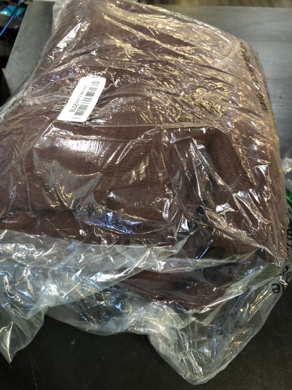 Photo 1 of Utopia Bedding Brown 100% Cotton Blanket [Queen Size - 90x90 Inch] 350GSM Lightweight, Soft and Breathable Thermal Blanket for All Seasons
