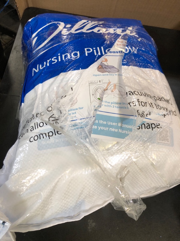 Photo 1 of PILLANI Nursing Pillow for Breastfeeding, Breast Feeding Must Haves, Baby Pillow, Breast Feeding Pillow for Mom & Baby, Removable Cotton Cover, Adjustable Waist Strap, Breastfeeding Essentials Newborn