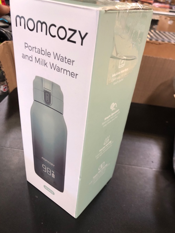 Photo 1 of Momcozy Portable Milk Warmer for Travel – Dual Heating Modes for Breast Milk & Water, Portable Bottle Warmer with Fast Heating & Long Battery Life, 17 Ounces Large Capacity to Meet Your All-Day Needs
