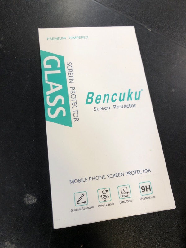 Photo 1 of Bencuku 2 Pack Screen Protector Designed for iPhone 14 [6.1-inch] Tempered Glass, Anti Scratch, Bubble Free