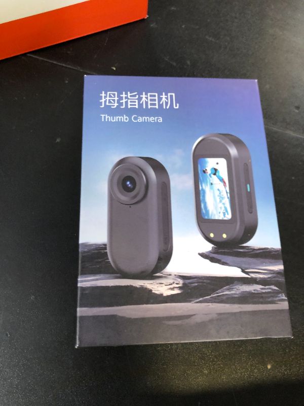Photo 1 of Body Camera, Thumb Action Camera HD 1080P Video Recorder, Small POV Camcorder with Motion Detection, 1.47'' Screen Magnetic Sports Cam Wireless Charging Case, Mini Body Cam for Pets/Cycling/Vlogging