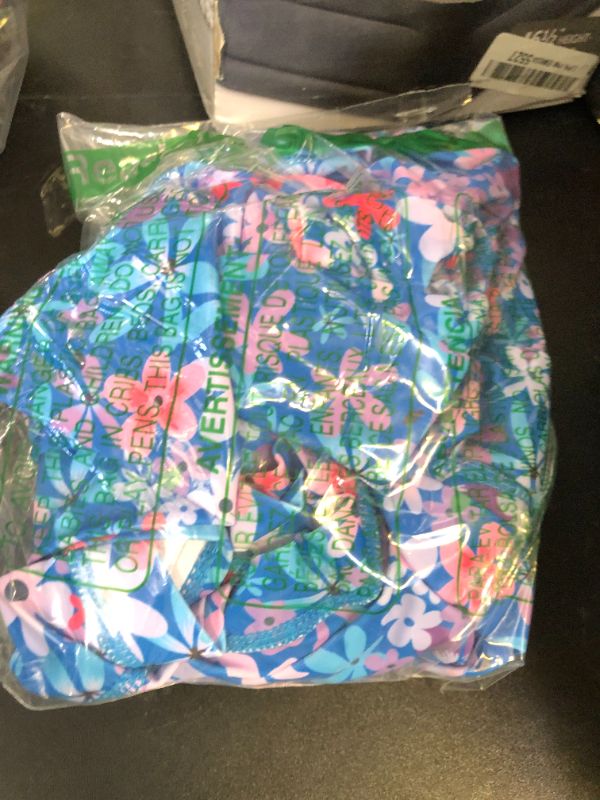 Photo 1 of Zando UPF 50+ Long Sleeve Swimsuits for Women Teens Zip Up One Pice Rash Guard Sports Surfing Diving Full Body Swimwear Beach Bathing Suit Tummy Control Athletic Swim Suit Blue Flowers Rashguard 0-2