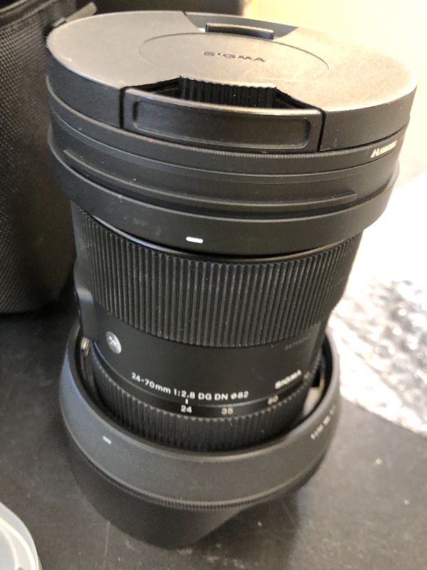 Photo 1 of Sigma 24-70mm F2.8 DG DN Art for Sony E Lens ,Black