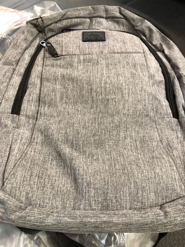 Photo 1 of MATEIN Travel Laptop Backpack, Business Anti Theft Slim Sturdy Laptops Backpack with USB Charging Port, Water Resistant College School Computer Bag Gift for Men & Women Fits 15.6 Inch Notebook, Grey