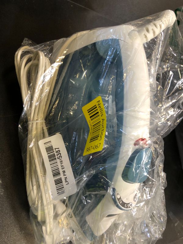 Photo 1 of BLACK+DECKER Easy Steam Compact Iron for Clothes, Automatic Shutoff, Nonstick Plate, Light Weight, 1200 Watts