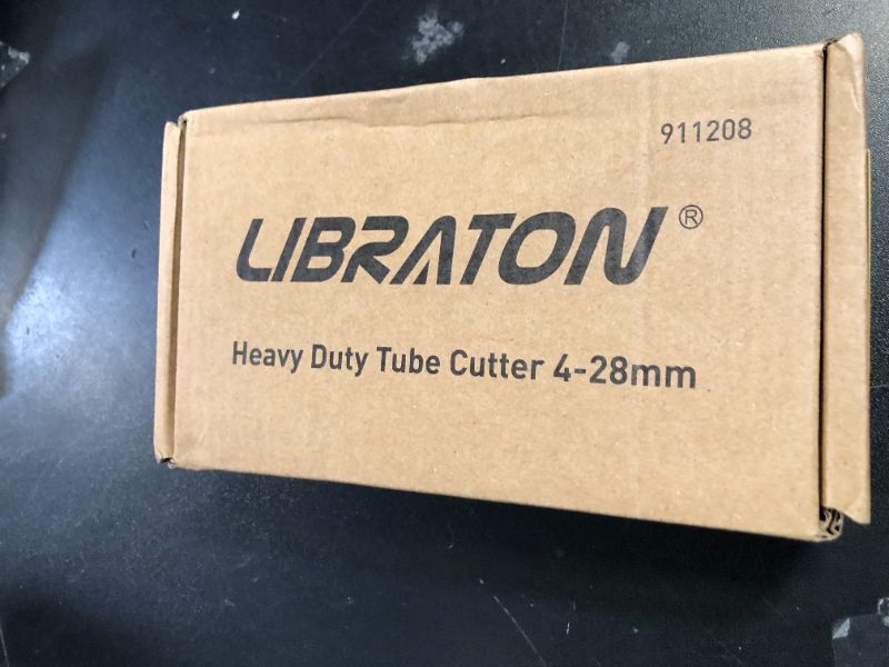 Photo 1 of Libraton Tubing Cutter 3/16" to 1-1/8", Mini Tube Cutter, Copper Cutter, Heavy Duty Mini Pipe Cutter, Copper Tube Cutter with Deburring Tool for Copper Pipe, Aluminum Pipe, Thin Stainless Steel Pipe
