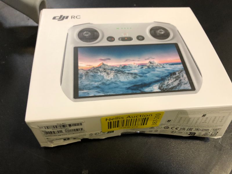 Photo 1 of DJI RC, Remote Controller with Lightweight Body, FHD Screen, 4hr Battery, Precision Control Sticks, O3+ Transmission
