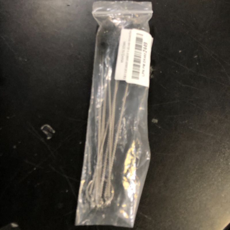 Photo 1 of Long Straw Brush, Nylon Pipe Tube Cleaner 8.2-ihch 10 Different Diameters Set of 10
