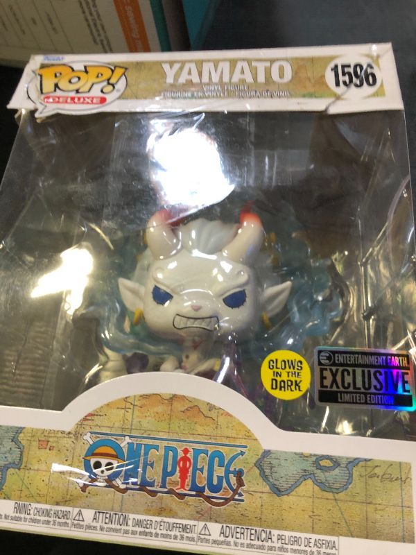 Photo 1 of Funko Pop! ONE Piece: Yamato 6-inch Glow in The Dark #1596 [Exclusive] Vinyl Figure