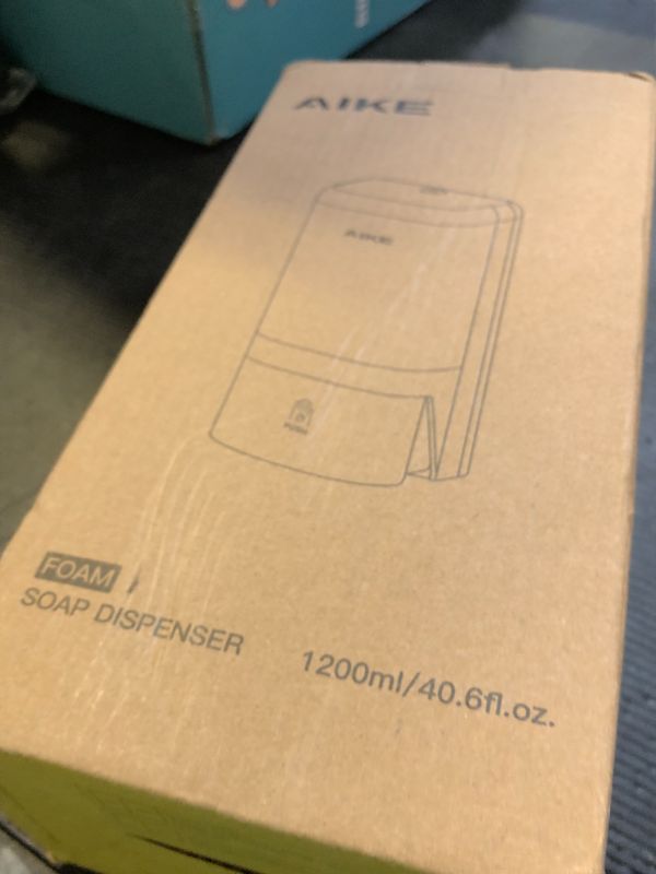 Photo 1 of AIKE Wall Mount Foaming Soap Dispenser for Commercial Bathrooms,Offices,Restaurants 40 oz Large Capacity AK1007F,White(Specialized foaming soap only)