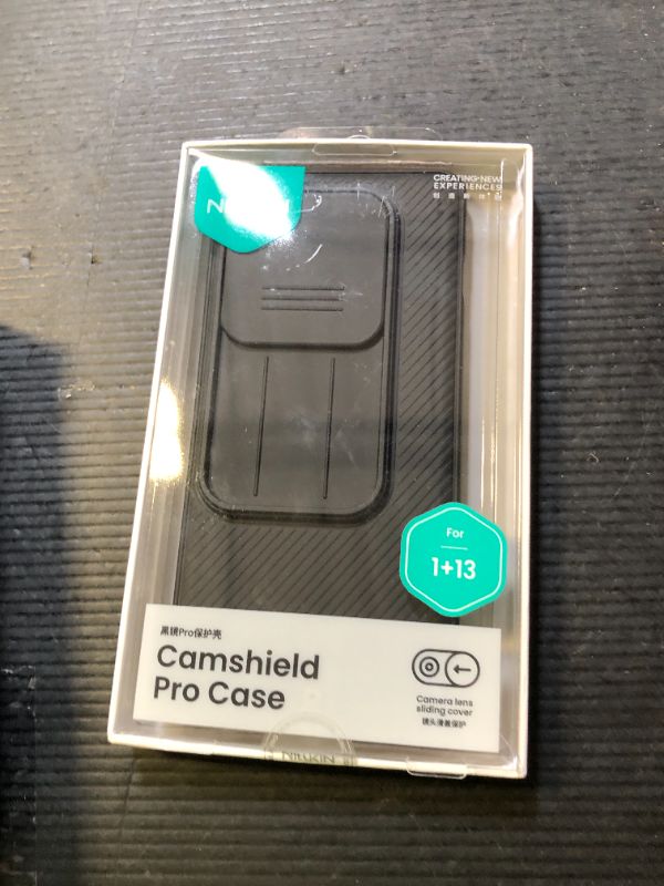 Photo 1 of Nillkin for OnePlus 13 Case, CamShield Pro Case with Slide Camera Cover, Camera Protection, Slim Fit Shockproof Cover for One Plus 13 Case Thin - Black
