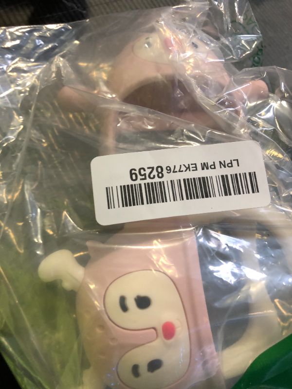 Photo 1 of Smily Mia Teething Toys for Babies 0-12 Months, Penguin and Reindeer Baby Gift Set, Chew Toys 3M+, Hand Teether Set, Light Pink