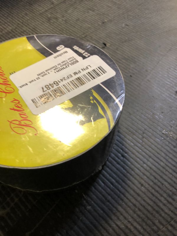 Photo 1 of Bates Gaffers Tape - 2 Inch, 23 Yard, Black, Floor Tape for Electrical Cords
