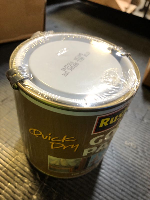 Photo 1 of Rustins Gold Paint 500ml