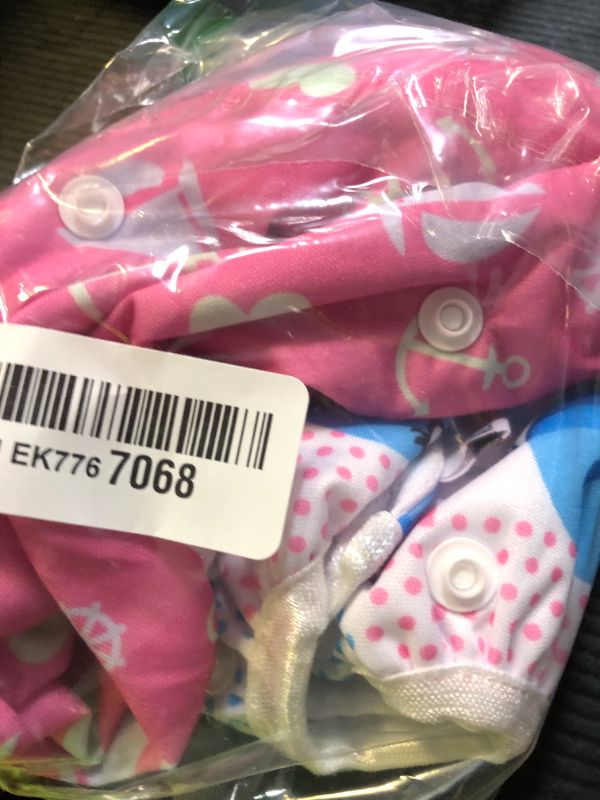 Photo 1 of ALVABABY Swim Diapers 2pcs Baby & Toddler Snap One Size Reusable Adjustable Swim Diapers for Swim Classes SW09-10