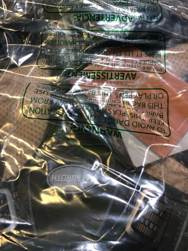 Photo 1 of AUROTH Tactical Dog Harness for Small Medium Large Dogs, No Pull, Adjustable, Reflective, K9 Working Training, Easy Control, Pet Vest, Military Service Dog Harness, M, Green