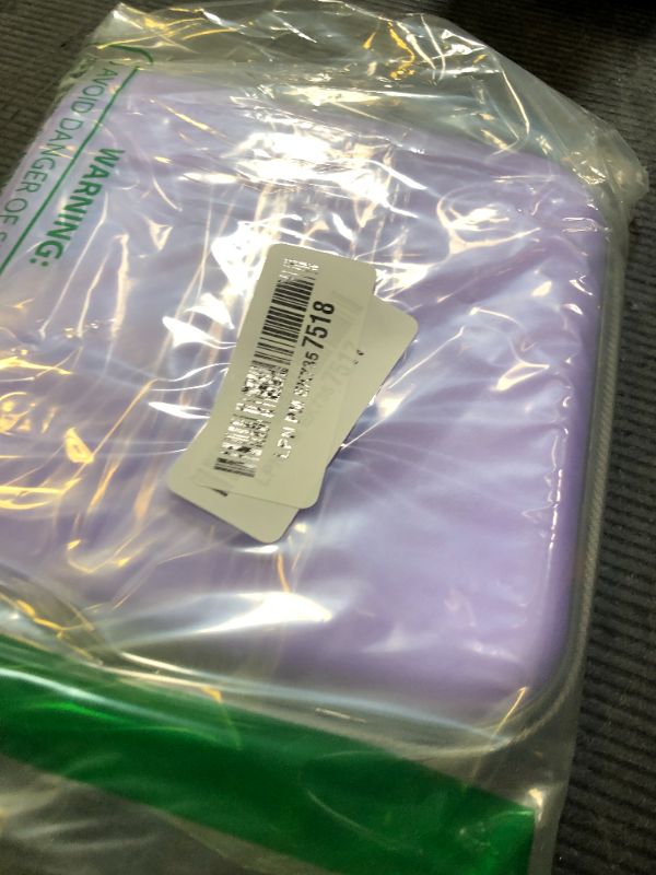 Photo 1 of Siveit CD Case, 40 Capacity CD/DVD Case Holders Wallet Hard Plastic DVD Disc Cases Storage Binder for Car Home Office Travel (Lavender)