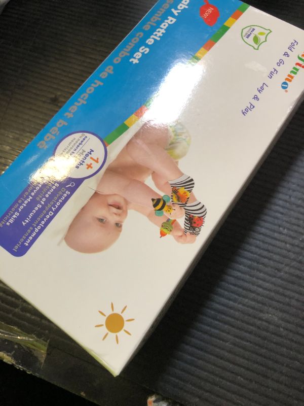Photo 1 of Infinno Baby Wrist Rattle Socks and Foot Finder Set, Perfect Baby Toys for 0-12 Months Newborn Boys and Girls As Shower Gifts, Garden Bug Series