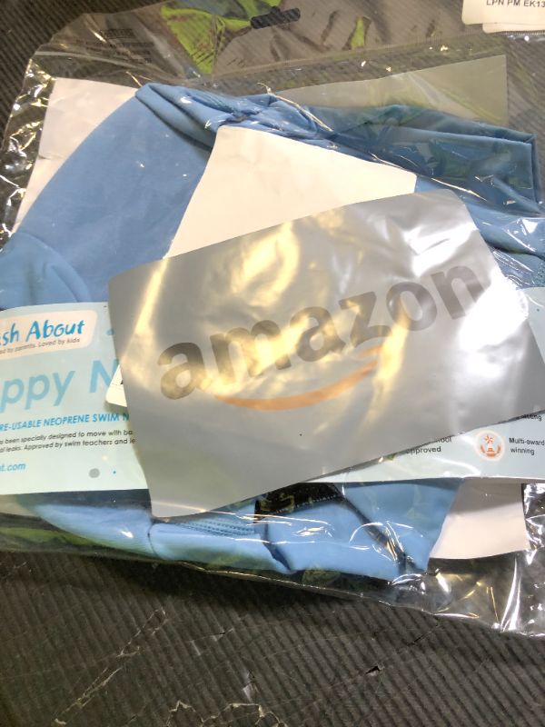 Photo 1 of Splash About Happy Nappy Reusable Swim Diaper, Cashmere Blue, 3-4 Years