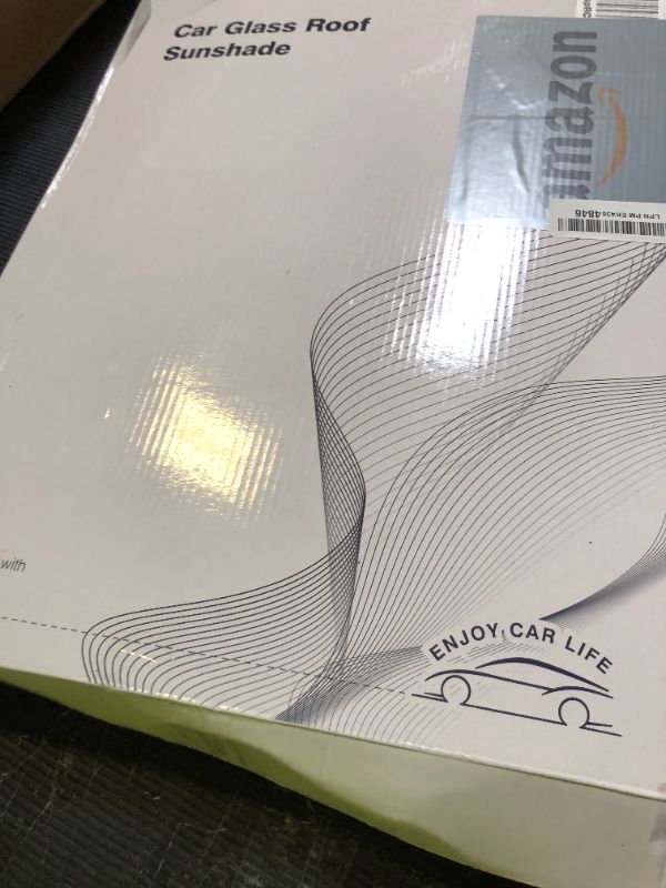 Photo 1 of Zanch Tesla Model Y Sunshade Roof [2025 Cooling Tech, UV Reflective] Magnetic No Sag Foldable Roof Glass Sun Shade for Model Y (2020-2025) Tesla Accessories 2026 2025- Grey