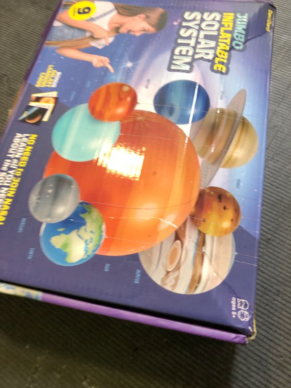 Photo 1 of Inflatable Solar System Planets for Kids - Science Toys - Boys Room Decor Ceiling - Space Gifts - Outer Space Themed Party Decorations - Astronomy Gifts for Kids Ages 5-7, 6-8, 8-12 Years Classroom