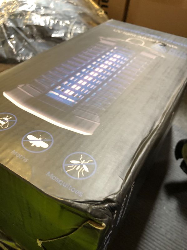 Photo 1 of YISSVIC Bug Zapper Outdoor Indoor Waterproof Electric Mosquito Lamp Fly Zapper Killer Effective 4200V Plug in for Home Patio Office Courtyard