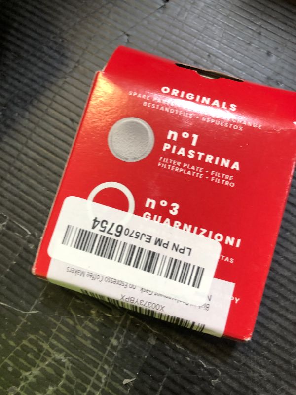 Photo 1 of Bialetti Replacement Gasket and Filter For 3 Cup Stovetop Espresso Coffee Makers