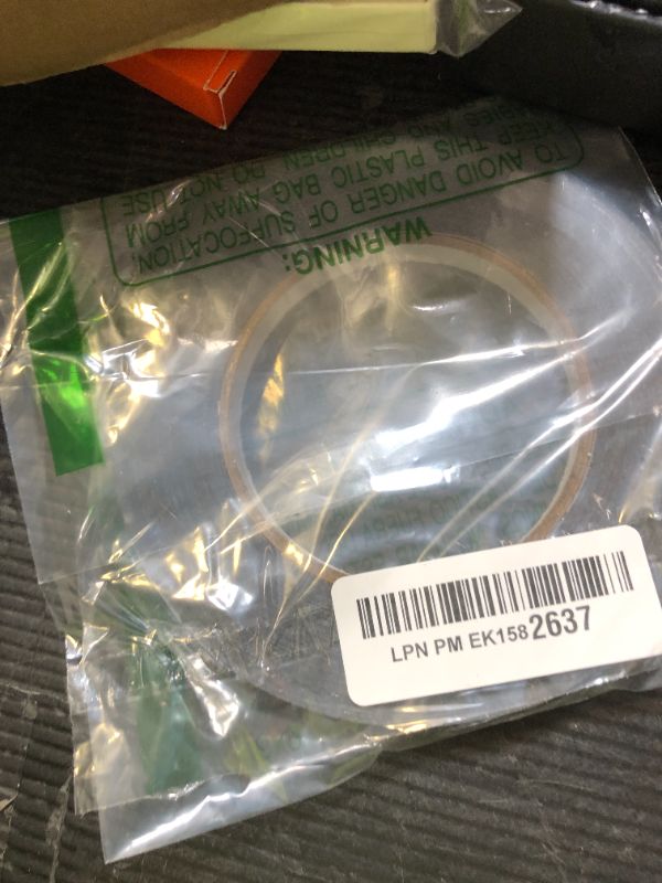 Photo 1 of GGR Supplies T.R.U. UPVC-24BS Black Poly Bag Sealing Tape: 3/8 in. x 180 yds. (Pack of 1)