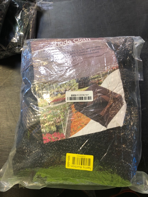 Photo 1 of winemana 40% Black Shade Cloth, 10 x 20 FT Durable Mesh Tarp with Grommets, Resistant Garden Sun Shade Netting, Shading Antifreezing for Pergola, Greenhouse, Plants Growing, Chicken Coop