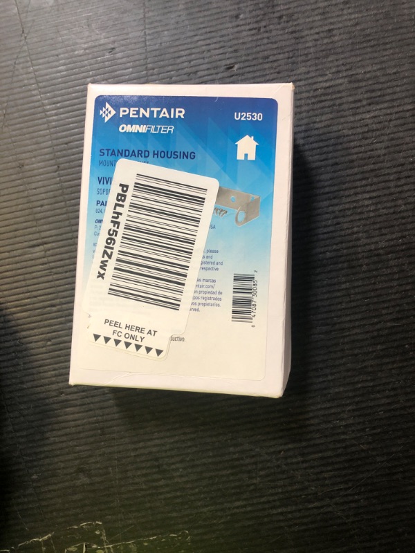 Photo 1 of Pentair OMNIFilter U2530 Mounting Bracket for Use with Standard Housings