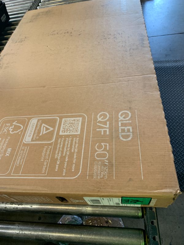 Photo 1 of Samsung 50-Inch Class QLED Q7F Series Samsung Vision AI Smart TV (2025 Model, 50Q7F) Quantum HDR, Object Tracking Sound Lite, Q4 AI Gen1 Processor, 4K upscaling, Gaming Hub, Alexa Built-in