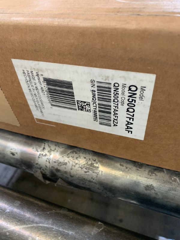 Photo 1 of Samsung 50-Inch Class QLED Q7F Series Samsung Vision AI Smart TV (2025 Model, 50Q7F) Quantum HDR, Object Tracking Sound Lite, Q4 AI Gen1 Processor, 4K upscaling, Gaming Hub, Alexa Built-in