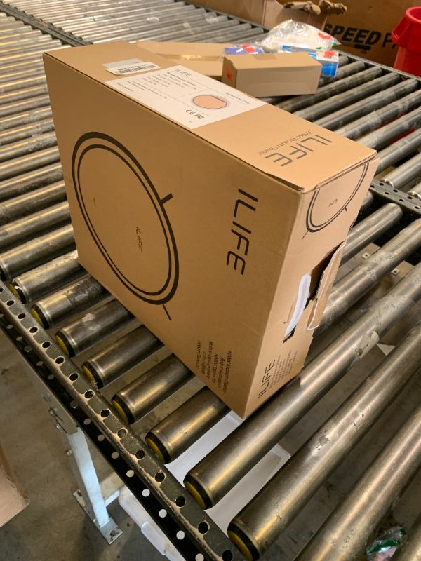 Photo 1 of ILIFE V5s Plus Robot Vacuum and Mop Combo, Works with 2.4G WiFi, Alexa/App/Remote Control, Automatic Self-Charging Robotic Vacuum Cleaner, for Pet Hair, Hard Floor, Low Carpet (V5s Pro Upgraded)