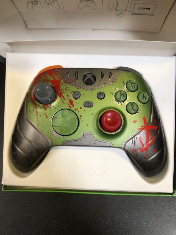 Photo 1 of Xbox Wireless Controller – DOOM: The Dark Ages Limited Edition Series X|S, One, PCs, and Cloud-Enabled Devices