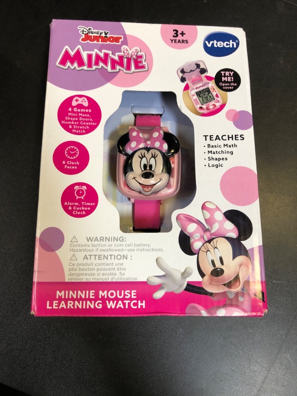 Photo 1 of VTech Disney Junior Minnie - Minnie Mouse Learning Watch