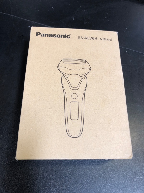 Photo 1 of Panasonic ARC5 Electric Razor for Men with Pop-up Trimmer, Wet Dry 5-Blade Electric Shaver with Intelligent Shave Sensor and 16D Flexible Pivoting Head - ES-ALV6HA (Navy)