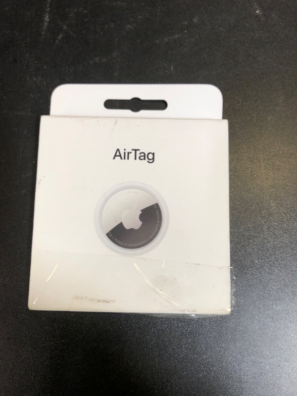 Photo 1 of Apple AirTag. Keep Track of and find Your Keys, Wallet, Luggage, Backpack, and More. Simple one-tap Set up with iPhone or iPad