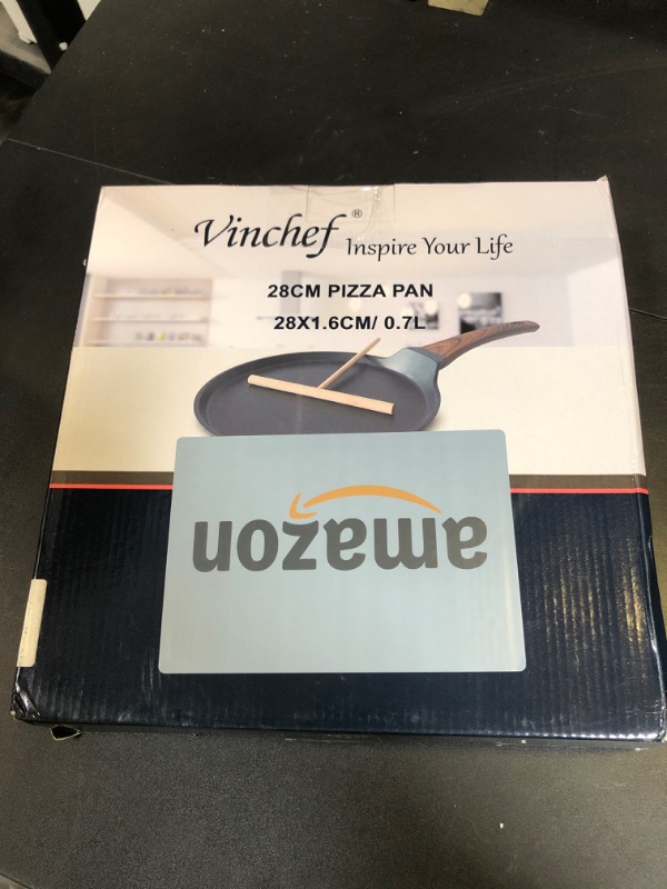Photo 1 of Vinchef Nonstick Crepe Pan, 11inch Skillet Pan for Dosa Tawa Omelette Tortillas Crispy Pancake, Griddle Pancake Pan, PFOA FREE and Induction Compatible