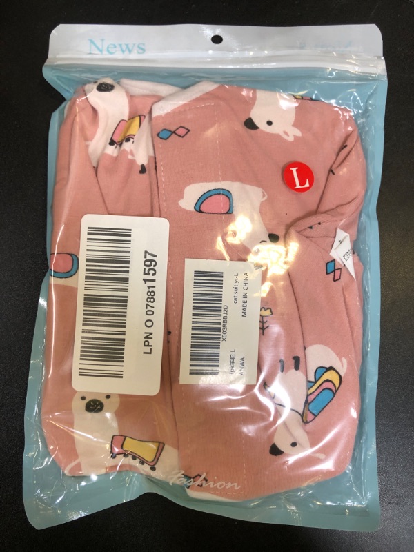 Photo 1 of ANWA Cat Recovery Suit, Breathable Cat Onesie After Surgery, Kitten Surgery Recovery Suit, Female Abdominal Wounds