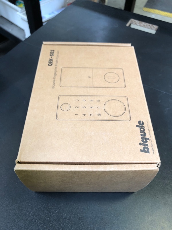 Photo 1 of Keyless Entry Door Lock,Biquole Smart Lock with Keypad, Auto & One Touch Lock, Smart Locks for Front Door Easy Installation, App Control,Anti-Peeking Password, Fingerprint