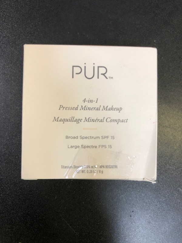 Photo 1 of PUR Beauty 4-in-1 Pressed Mineral Makeup Powder Foundation with SPF 15 - Concealer & Finishing Compact Pressed Powder for Face - Buildable Medium to Full Coverage Foundation Powder (Medium Dark)