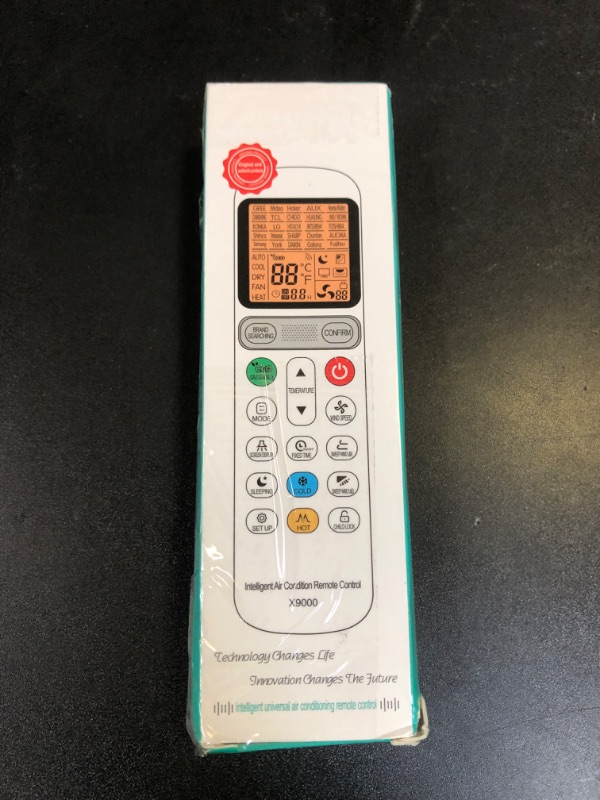 Photo 1 of New Universal AC Remote Control 9000 in 1 LCD A/C Conditioning Controller for Multiple Brands Mitsubishi, Toshiba, Hitachi, Fujitsu, Daewoo, LG, Samsung, Electrolux, Sanyo, AUX and More