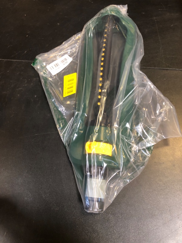 Photo 1 of Melnor 65148AMZ TurboTek Oscillating Sprinkler, 2,800 sq. ft., Quick Connect Bundle, 16 Precision Nozzle, Green, Yellow