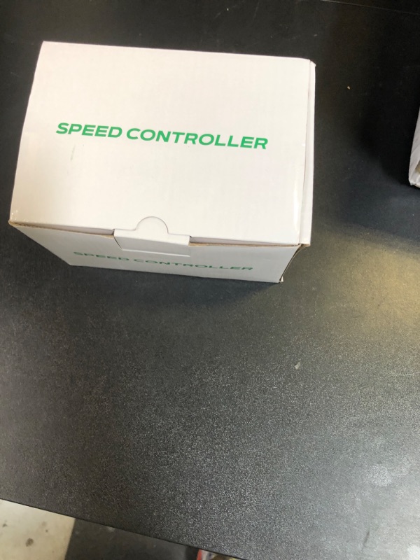 Photo 1 of Versatile AC Motor Speed Controller - 100V-120V, 15A Max - Electric Fan Speed Regulator with Overload Protection, Electronic Voltage Regulation, and Voltage LED Display