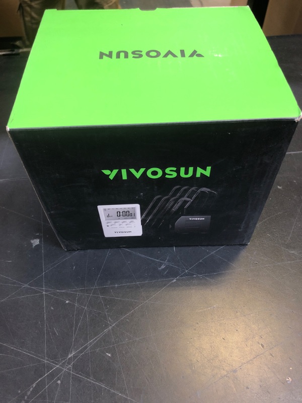 Photo 1 of VIVOSUN Professional Automatic Drip Irrigation Kits, 15W Output, All in One Professional Grow Kit- Includes Pump, Timer and Regulator, 8 Drip Emitters Garden Plant Watering System Indoor Outdoor