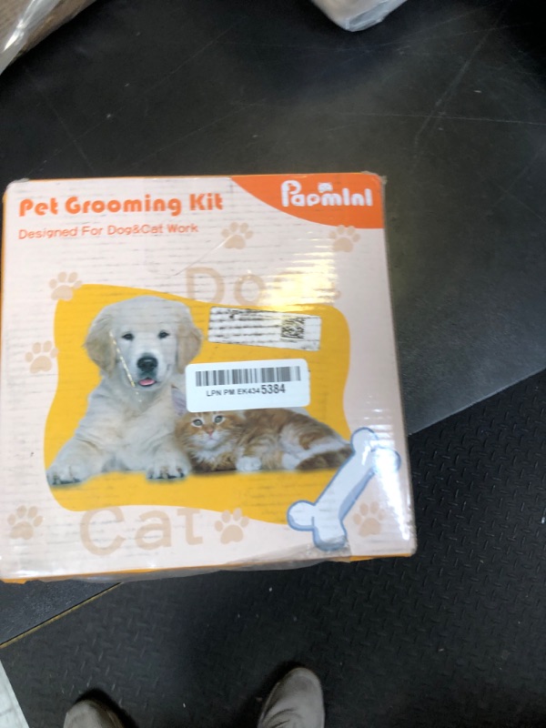 Photo 1 of PAPMINI 2 in 1 Dog Grooming Kit, Low Noise Rechargeable Dog Clippers for Grooming, Cordless Dog Grooming Clippers and Dog Paw Trimmer, Dog Shavers for Grooming Small Dogs Cats Animals