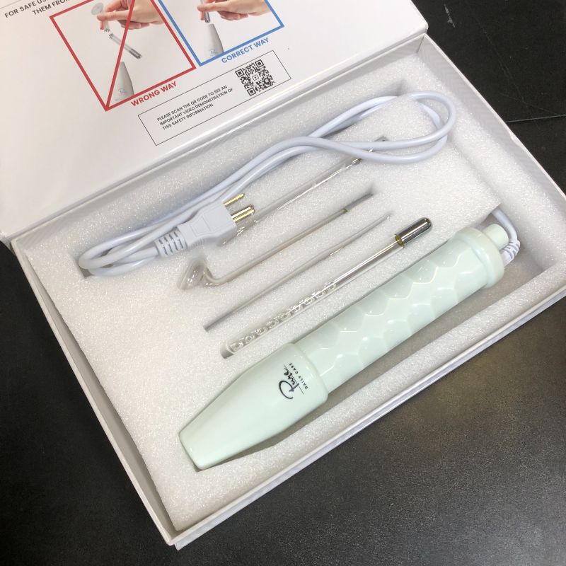 Photo 1 of Pure Daily Care NuDerma Handheld Skin Therapy Wand Machine w/Neon – Anti-Aging - Skin Tightening - Wrinkle Reducing - Dark Circles – Clarifying - Hair & Scalp Stimulator