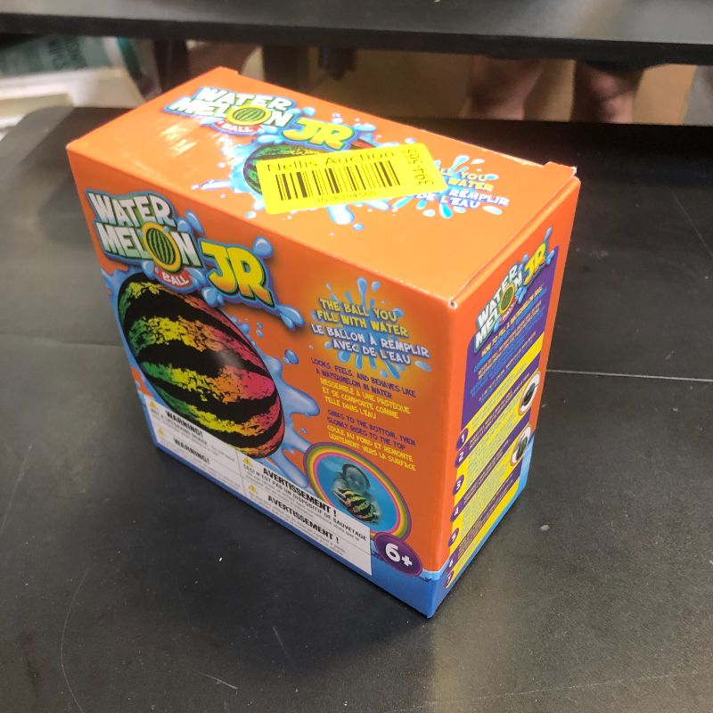 Photo 1 of Watermelon Ball JR - Pool Toy for Underwater Games - Durable Ball for Pool Football, Basketball & Rugby - Perfect for Water Parties - Fun for Adults & Kids Alike - Fillable Pool Ball - Ages 6+